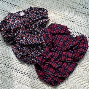 Adorable fall long sleeve onesies